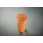 Vasos personalizados de plástico acabado glaseado de 500ml Concert
