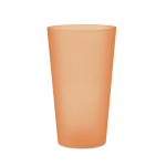 Vasos personalizados de plástico acabado glaseado de 500ml Concert