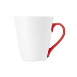 Mug de cerámica original, asa e interior de color y 320ml Royal color rojo