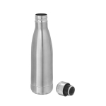 Botellas térmicas personalizadas con detalle de metal 510ml Ice color plateado mate tercera vista