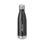 Botellas térmicas personalizadas con detalle de metal 510ml Ice color titanio imagen con logo