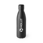 Botellas personalizadas de acero en varios colores 790ml Lifestyle Matt color negro segunda vista