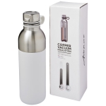 Botella elegante personalizada de acero bicolor 590ml Avenue Iconic color blanco