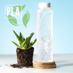 Bidón personalizado blanco 100% compostable 830ml EcoFriendly segunda vista