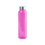 Botella de cristal barata de colores llamativos 500ml Crystal Water color fucsia primera vista