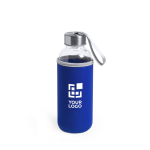 Botellas de cristal personalizadas con funda 420ml Crystal Colorful vista principal