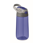 Botellas de plástico sin BPA con boquilla para niños 450ml Teenager color azul