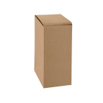 Botella de vidrio con infusor y doble pared 490ml TeaBoo XL color natural en caja