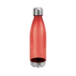 Botella deportiva de tritán con detalles de acero 700ml UrbanStyle XL color rojo