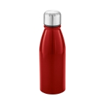 Botellas de agua personalizadas de acabado brillo 500ml City color rojo