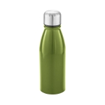 Botellas de agua personalizadas de acabado brillo 500ml City color verde claro