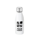 Botellas de agua personalizadas de acabado brillo 500ml City vista principal