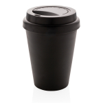 Vaso take away de plástico y doble pared de 300ml Takeaway Daily color negro