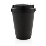 Vaso take away de plástico y doble pared de 300ml Takeaway Daily color negro quinta vista