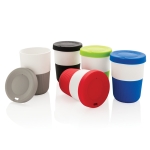 Taza take away sostenible de PLA grande y 380ml Funny color verde vista general