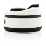 Tazas personalizadas de silicona plegables de 350ml Takeaway Folding color negro octava vista