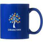 Tazas personalizadas en color de cerámica de 330ml Basic Colorful color azul