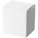 Taza de cerámica blanca con diseño a la moda 350ml Crescent Plus Economy color blanco vista con caja