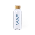 Botellas personalizadas hechas de plástico reciclado 650ml RPET Nature color transparente segunda vista