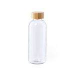 Botellas personalizadas hechas de plástico reciclado 650ml RPET Nature primera vista