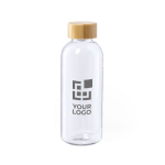 Botellas personalizadas hechas de plástico reciclado 650ml RPET Nature vista principal