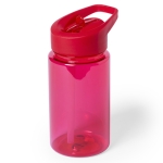 Botellas libres de BPA con boquilla en color para niños 440ml Kids color rojo