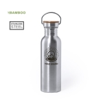 Botellas de acero personalizadas grandes con asa 800ml Galaxy segunda vista