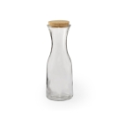 Botella grande de vidrio con tapón de corcho 1L Crystal Corkcap color transparente primera vista