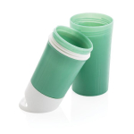 Botella ecológica personalizada hecha de caña de azúcar 500ml color verde quinta vista
