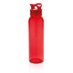 Botella de plástico libre de BPA para personalizar 650ml Luxe color rojo