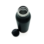 Botellas reutilizables de acero con base de corcho 600ml Cork Base color negro cuarta vista