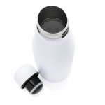 Botellas termo personalizadas de acero 500ml Lifestyle Premium color blanco cuarta vista