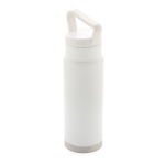 Botella de acero de alta calidad con asa original 650ml Frosty color blanco