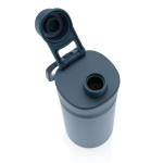 Botella deportiva con función termo y acabado mate 550ml Power color azul sexta vista