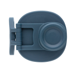 Botella deportiva con función termo y acabado mate 550ml Power color azul séptima vista