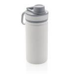 Botella deportiva con función termo y acabado mate 550ml Power color blanco