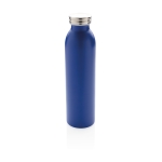 Botellas térmicas grabadas o impresas con tapa antigoteo 600ml Crew color azul