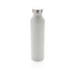 Botellas térmicas grabadas o impresas con tapa antigoteo 600ml Crew color blanco