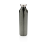 Botellas térmicas grabadas o impresas con tapa antigoteo 600ml Crew color gris oscuro