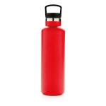 Botella con tapa para infusión y apertura para cubitos 600ml Partner color rojo