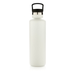 Botella con tapa para infusión y apertura para cubitos 600ml Partner color blanco