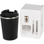 Vasos termo personalizados de acero duraderos 360ml Avenue Pro color negro segunda vista frontal