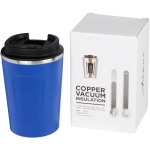 Vasos termo personalizados de acero duraderos 360ml Avenue Pro color azul