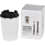 Vasos termo personalizados de acero duraderos 360ml Avenue Pro color blanco