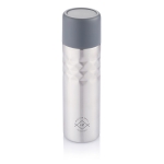 Termos personalizados de acero con diseño moderno 500ml Modern color gris vista con logo