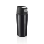 Vasos termo impresos con apertura  de un toque 300ml Original color negro