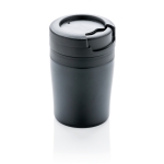 Tazas térmicas personalizadas muy pequeñas y compactas 160ml Coffee color negro