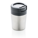 Tazas térmicas personalizadas muy pequeñas y compactas 160ml Coffee color plateado