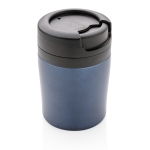 Tazas térmicas personalizadas muy pequeñas y compactas 160ml Coffee color azul oscuro
