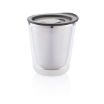 Tazas termo personalizadas compactas acero inoxidable 227ml Essential color negro